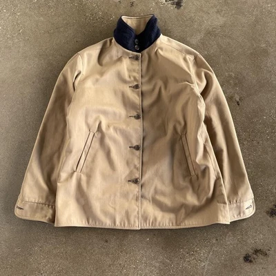 Vintage Pendleton Jacket Mens Large Tan Reversible Wool Coat Made USA 70s - Image 1 of 4