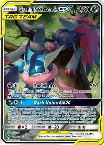 Greninja &amp; Zoroark GX (201) (Alternate Full Art) [SM - Unbroken Bonds] 2 - Bild 1 von 1