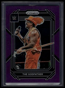 2023 Panini Prizm WWE #165 The Godfather Purple #/149 - Picture 1 of 2