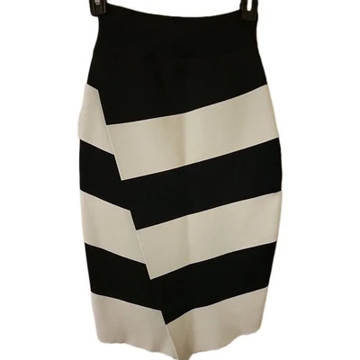 Womens ALC Designer Black White Skirt - XS - Image 1 of 3