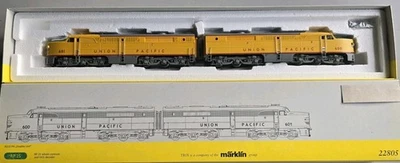 Märklin 37610 +49610 Sound   USA  Union Pacific -  absolut  NEUWERTIG unbespielt - Bild 1 von 4
