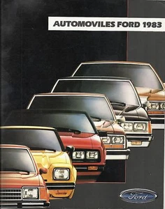 1983 FORD CARS FULL LINE AUTOMOVILES SPANISH BROCHURE - Foto 1 di 1