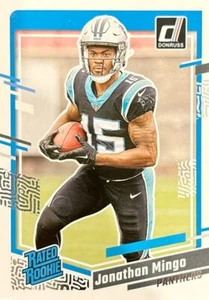 2023 Donruss - Rated Rookie #312 Carolina Panthers (RC) Jonathan MingoJ - Picture 1 of 2