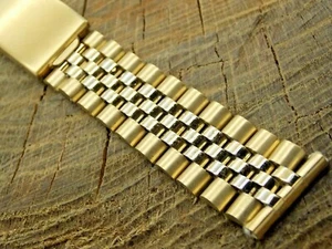 Speidel Vintage NOS unbenutzt Uhrenarmband Edelstahl 20mm Faltschließe Armband - Bild 1 von 5