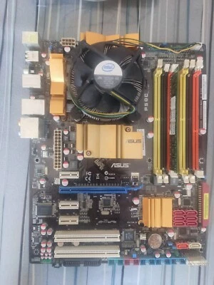 ASUS P5QC 775 + Intel Core2 Quad Q660 + 2 Gb RAM - Imagen 1 de 4