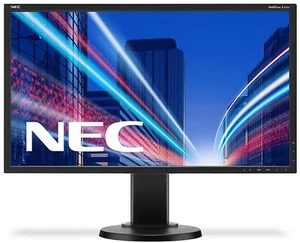 NEC MultiSync E223W-BK 22-Zoll Monitor WSXGA+ 1680x1050 DP VGA DVI 5ms mit Fuss - Bild 1 von 4