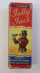 Armónica Jolly Jack de colección de Hugo Rauner (Bergrauner) Alemania - CAJA ORIGINAL - Imagen 1 de 6