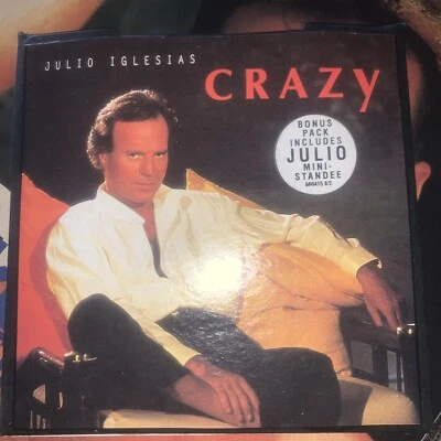 Julio Iglesias - Crazy - Australian 5 Tracks CD Single - Image 1 of 2