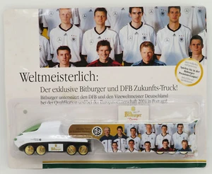 G GRELL HO 1/87 CAMION MB COLANI TANKER TRUCK BITBURGER BIERE IN BOX - Bild 1 von 4