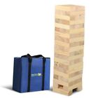  Giant Tumble Towers, 58 Piece Wooden Block Game, 5 ft. Tall Stacking Backyard 