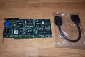 Orchid Righteous 3D Voodoo II 3DFX PCI Card 12MB with new VGA link Cable - Picture 1 of 5