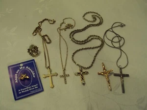KONVOLUT RELIGIÖSER SCHMUCK FÜR TEILE ODER WIEDERVERWENDUNG #REL - Bild 1 von 4