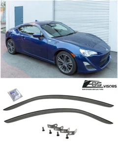 JDM Clip-On Window Visors Rain Guard Deflectors For 13-20 Scion FR-S | Toyota 86 - Bild 1 von 12