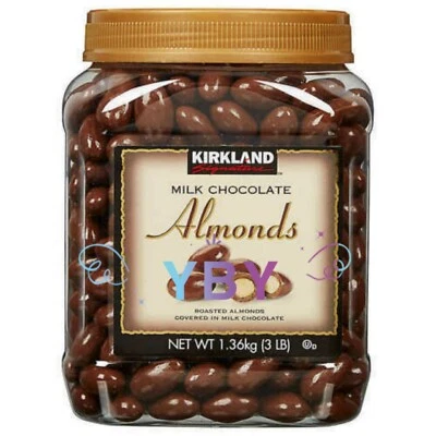 Kirkland Signature Milk Chocolate Covered Almonds 3 LB  - Image 1 of 4