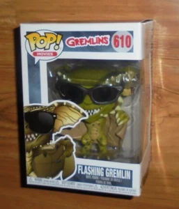 Pop Movies #610 Gremlins FLASHING GREMLIN Vinyl Figure Funco 2018 - Picture 1 of 9