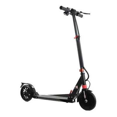 Navig8r Dash 16 Electric Scooter Dual Suspension 8" Tyres Lightweight Black - image 1 of 4