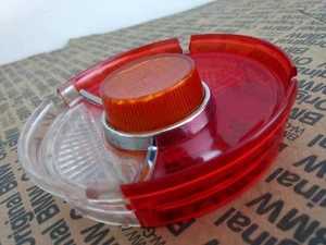 BMW 1600-2002-2002TI-2002TII round TAILLIGHT LENS..genuine..NEW - Picture 1 of 10