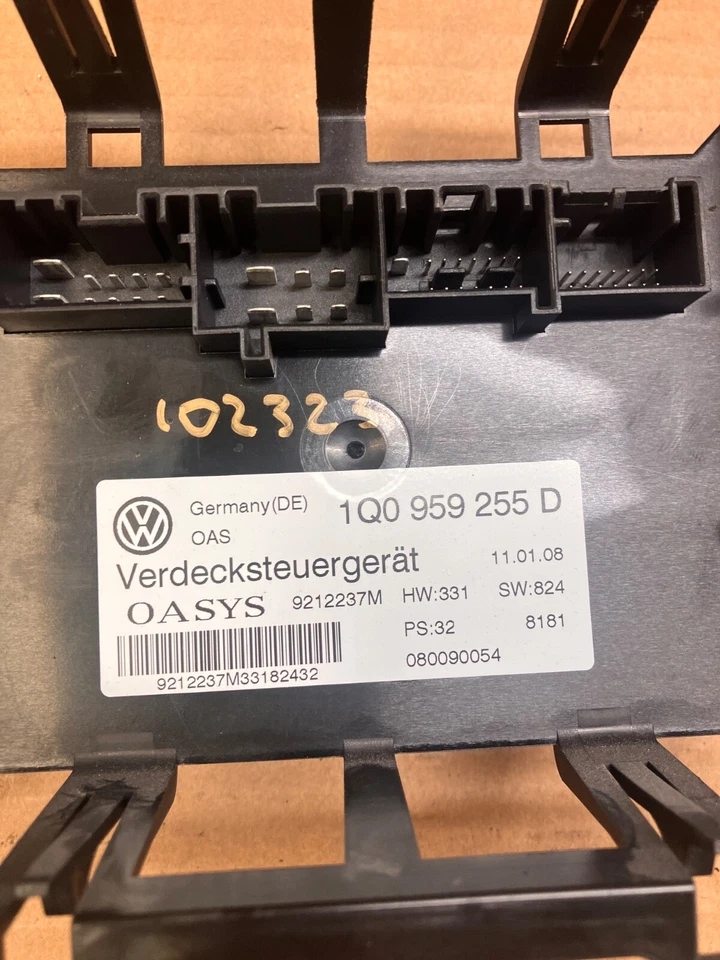 Volkswagen EOS 2008 convertible módulo de control superior 1Q0959255D Foto 1 de 3