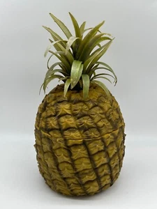 Secchio ghiaccio ananas vintage Evers con inserto in vetro MCM barra Tiki - Foto 1 di 10