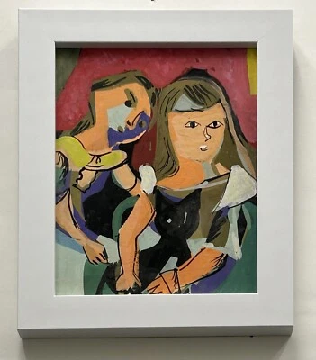 "VACLAV VYTLACIL (1892-1984) PINTURA ORIGINAL GOUACHE/PAPEL 8x11""" Foto 1 de 3