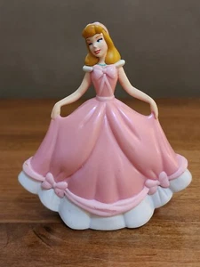 Disney Prinzessin Figur ~ Tortenaufleger ~ 3,75" Aschenputtel in rosa Kleid ~ H bis F - Bild 1 von 6