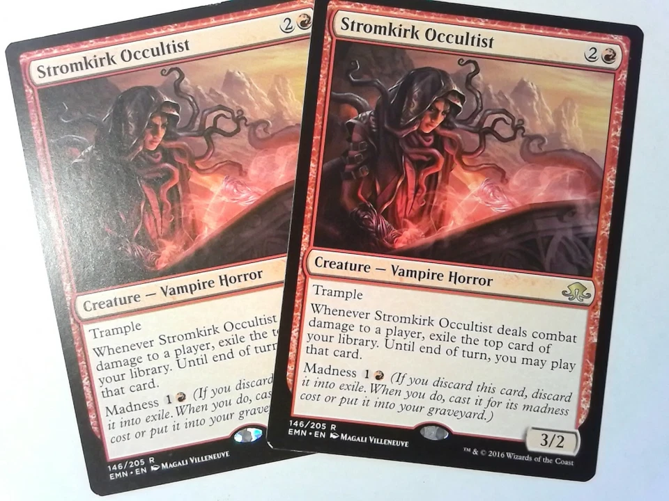 2x Stromkirk Occultist	 Eldritch Moon - Magic the Gathering Red - Image 1 of 1