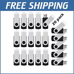 16GB USB 3.0 Flash Drives – 20 Pieces with LED Indicator & Secure Packaging - Picture 1 of 9