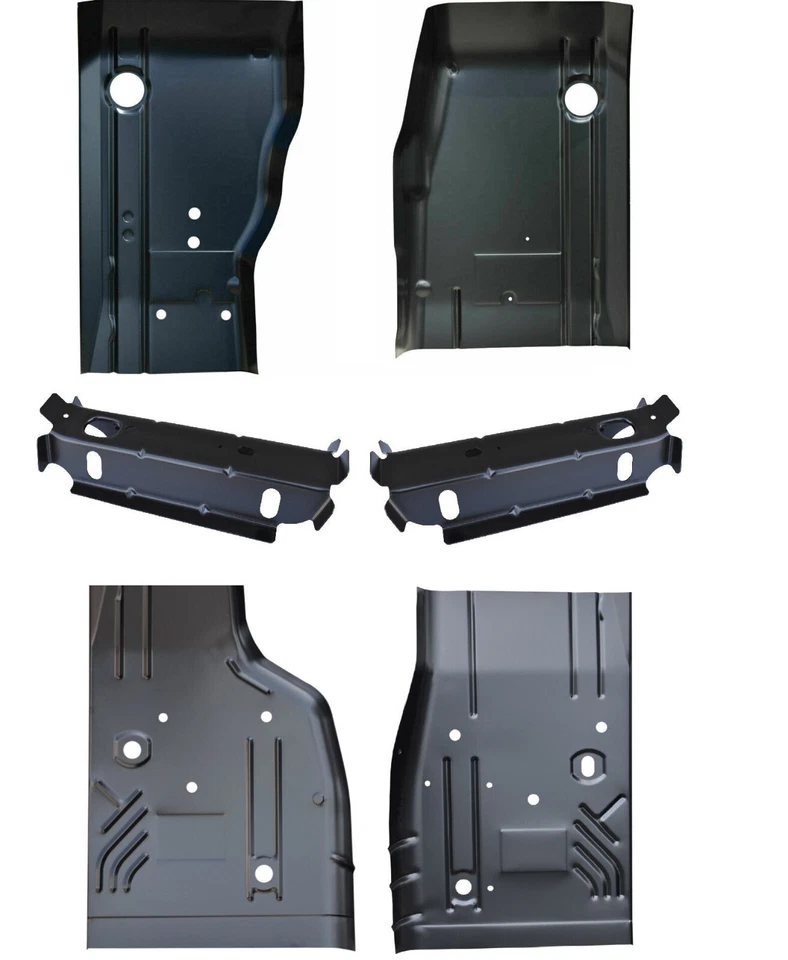 1984-2001 For Jeep Cherokee & Wagoneer Factory Style Floor Pan & Mounts Set Foto 1 de 4