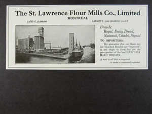 1937 St. Lawrence Flour Mills Montreal photo Regal Flour vintage print Ad - Picture 1 of 1