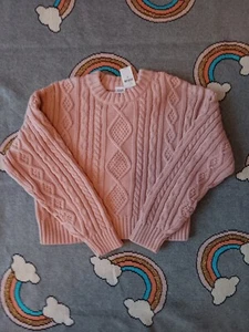 Gap girls cable knit sweater size 8 - Picture 1 of 2