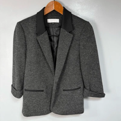 Blazer chaqueta de lana para mujer Tahari talla 8 # E680 Foto 1 de 4