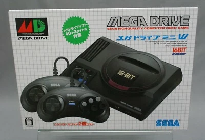 Sega MEGA DRIVE MEGADRIVE Mini W Classic SEGA Games Japan NEW - Image 1 of 4