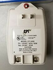 CPI Plug-in Class 2 Transformer Cp-2450 With Green LED 24vac 50va