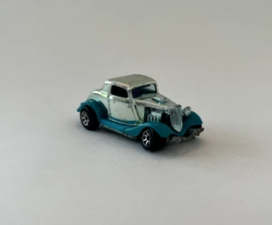 1979 Mattel Hot Wheels "34 Ford 3 Window Coupe Hot Rod - Chrome and Teal Blue - Picture 1 of 6