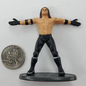 WWE 2016 Miniature Wrestler Action Figure Loose Small 3" Inches Cake Topper - Picture 1 of 17