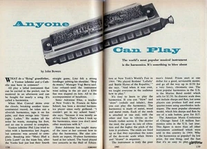 THE HARMONICA 1965 HISTORY & POPULARITY STORY * TOOTS THIELEMANS - Picture 1 of 1