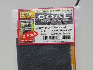 Hojas de carbón texturizadas flexibles Chooch 8710-2 grado medio para todas las escalas N HO S O - Imagen 1 de 3
