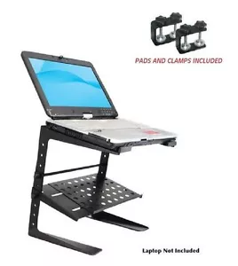 New CedarsLink Laptop Computer L Stand For DJ W/Storage Shelf DJ Pro Audio - Picture 1 of 1