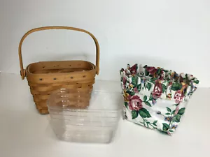 LONGABERGER 1997 AMERICAN CANCER SOCIETY HORIZON OF HOPE BASKET LINER PROTECTOR - Bild 1 von 3