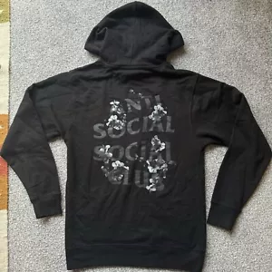 Anti Social Social Club dramatischer Hoodie schwarz Größe Small Herren - kostenloser UK-Versand - Bild 1 von 13