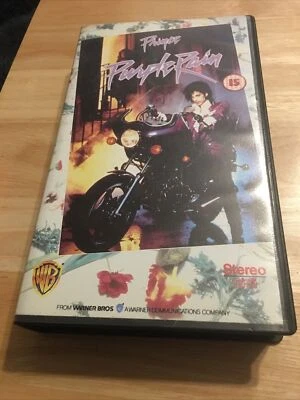 Prince Purple Rain 1984 VHS Video Tape Cert 15 - Image 1 of 4
