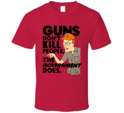 Dale Gribble King Of The Hill Guns Don'T Kill People T Shirt - Image 1 of 2