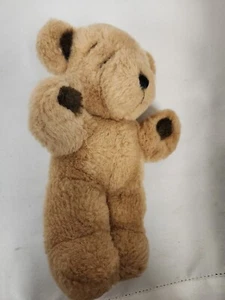 Vintage 1979 Gund STITCH Teddybär Plüschtier braun Stofftier Kuscheltier 9 Zoll - Bild 1 von 5