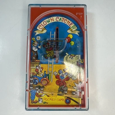 Vintage 1970’s Toy Tomy Clown Catcher Vintage Pocket Game #7029 Tested Works - Image 1 of 4