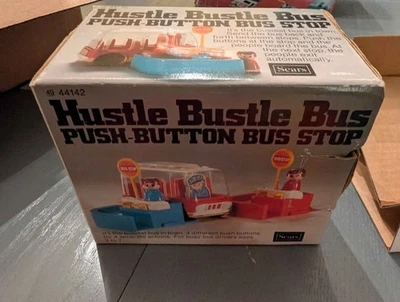 Vintage Sears Hustle Bustle Busy Toy 1970s Toy w/Box - Image 1 of 4