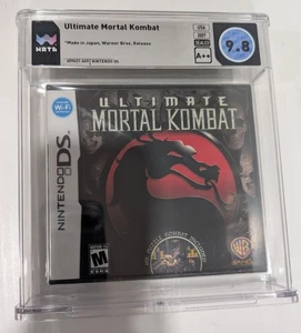 Ultimate Mortal Kombat Nintendo DS 2007 WB Games Sealed + Graded WATA 9.8 A++ - Picture 1 of 2