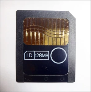 👌 JAPAN 128MB SMARTMEDIA CAMERA MEMORY CARD FOR FUJI FINEPIX/OLYMPUS 128 MB - Picture 1 of 2