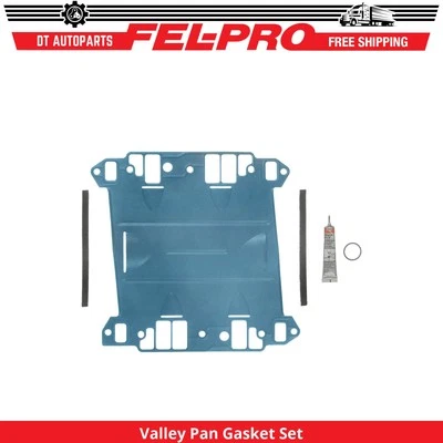 For 1984-1987 Oldsmobile Cutlass Supreme 3.8L V6 Valley Pan Gasket Set Fel-Pro - Image 1 of 2