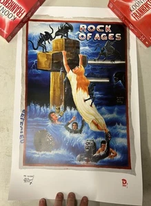 Aliens / RockOfAges Deadly Prey Gallery 20x30 Ghanaian Mondo Movie Poster Print - Picture 1 of 6