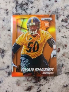 2014 Panini Prizm Ryan Shazier Orange Prizm Rookie RC Pittsburgh Steelers #244 - Foto 1 di 2